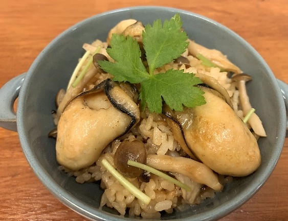 洋風牡蠣めし